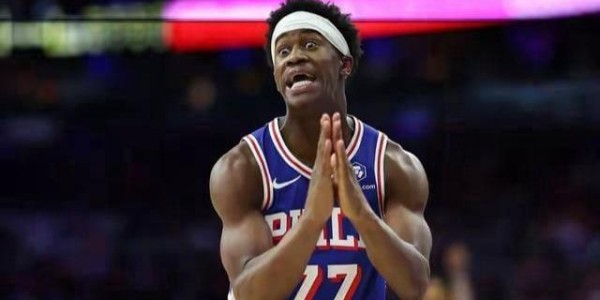 华体会体育登录入口-NBA季后赛首轮G4 凯尔特人客场128-96大胜76人